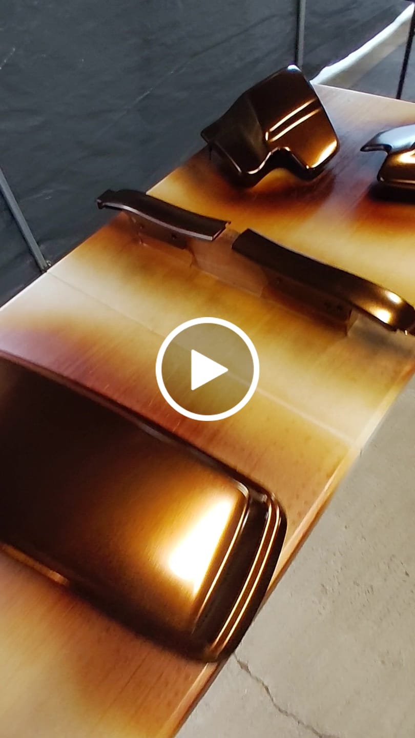 Customer video review of Cognac Paint Basecoat