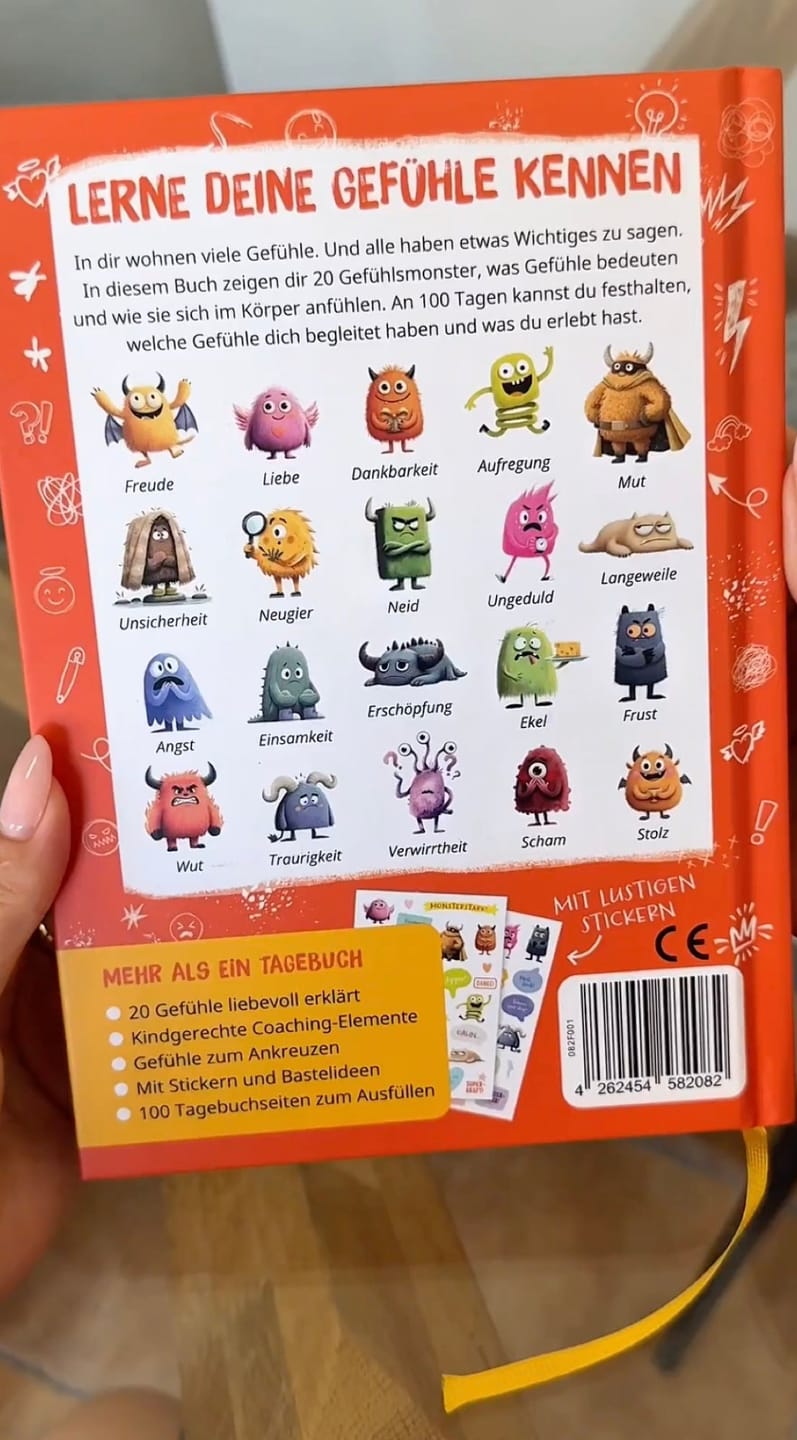 Customer photo review of Gefühlstagebuch Kinder