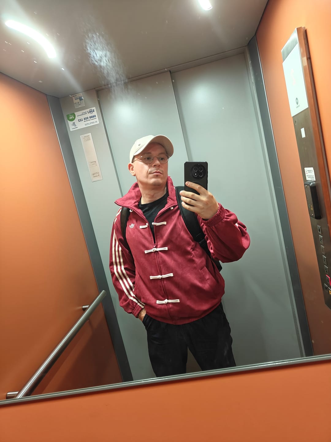 Customer photo review of Adidas Chinese New Year Full Collection 2026 CNY Tang Track Jackets