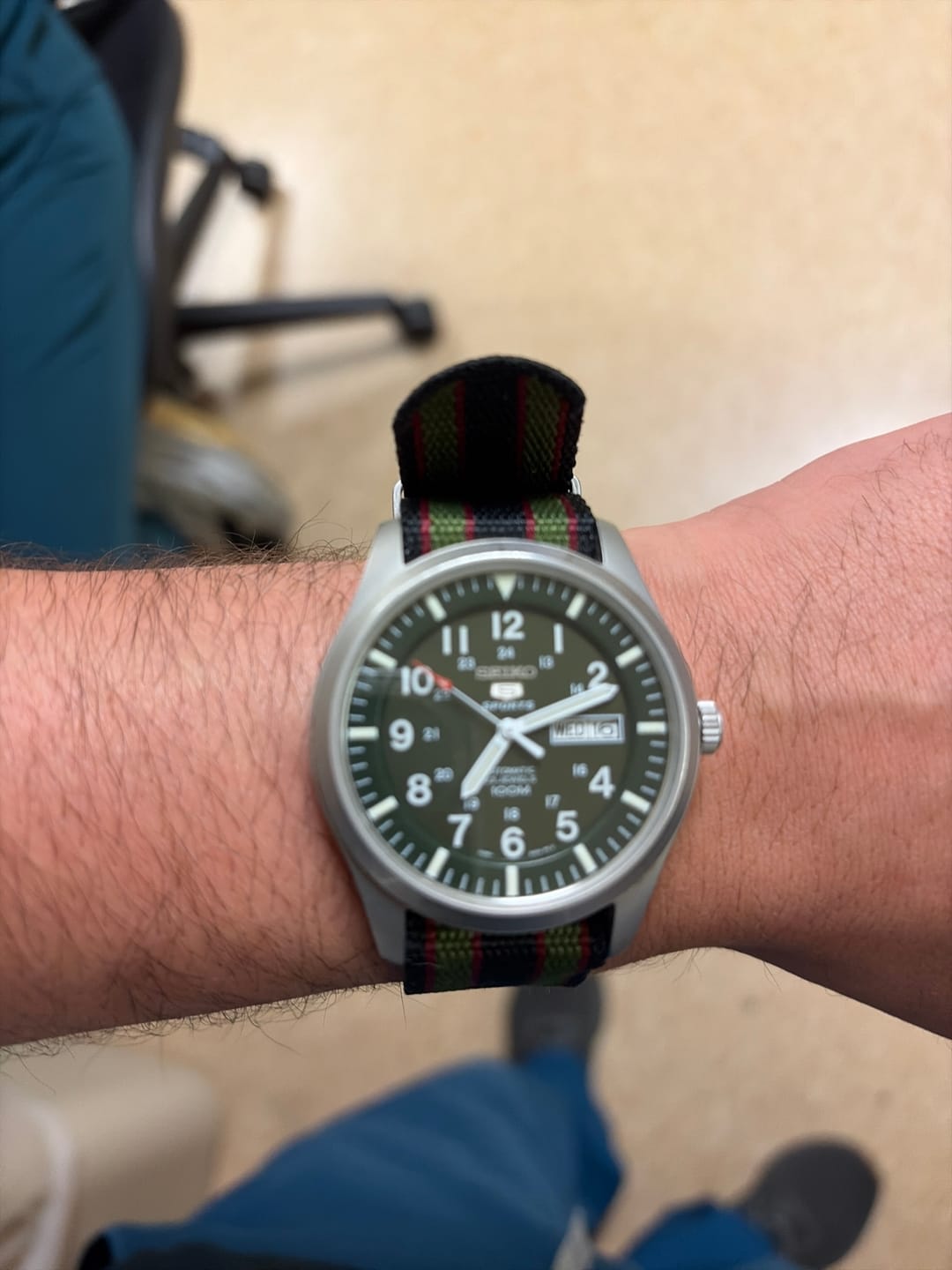 Customer photo review of Bond Nylon Strap - Five Eye