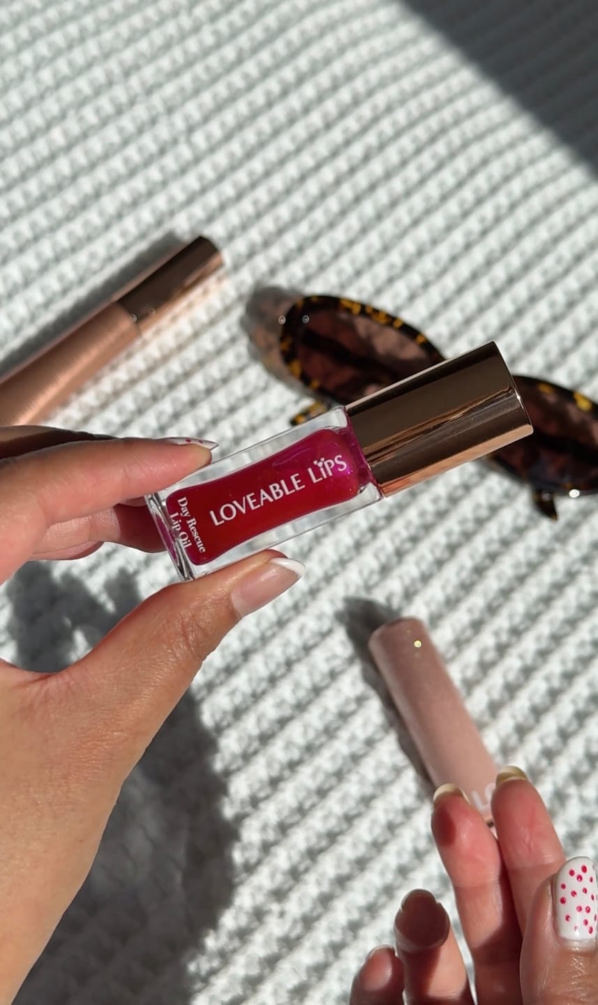 Customer photo review of Day Rescue Lip Oil