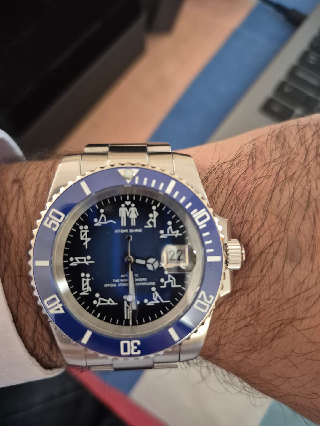 Customer photo review of HYDROCORE CLASSIC WATCH