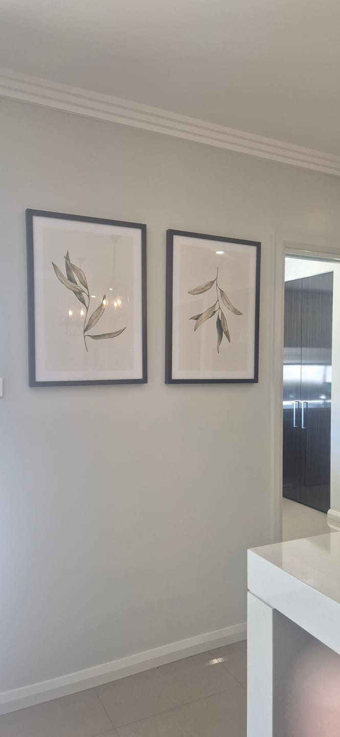 Customer photo review of Australian Foliage I & II Art Print Set of 2 | Matching Wall Art