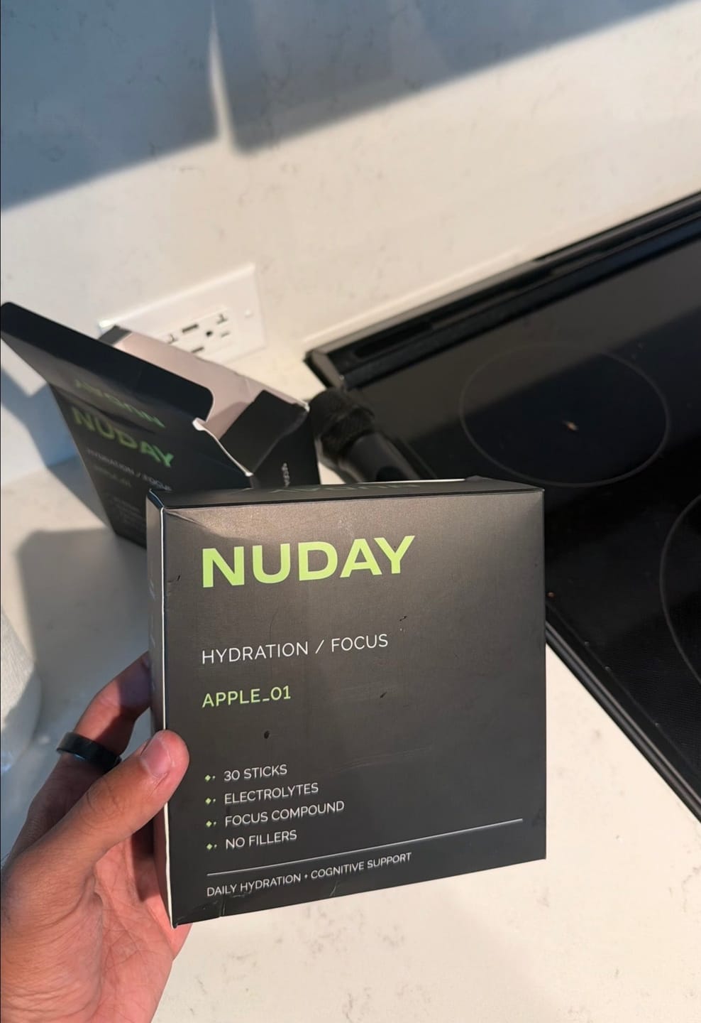 Customer photo review of Nuday Hydration + Focus Mix