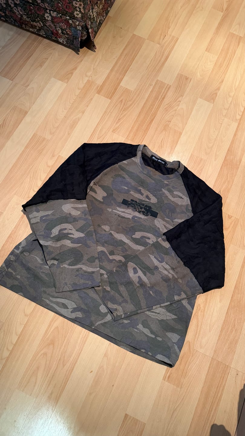 Customer photo review of Number 7 Camo Long Sleeve Tee