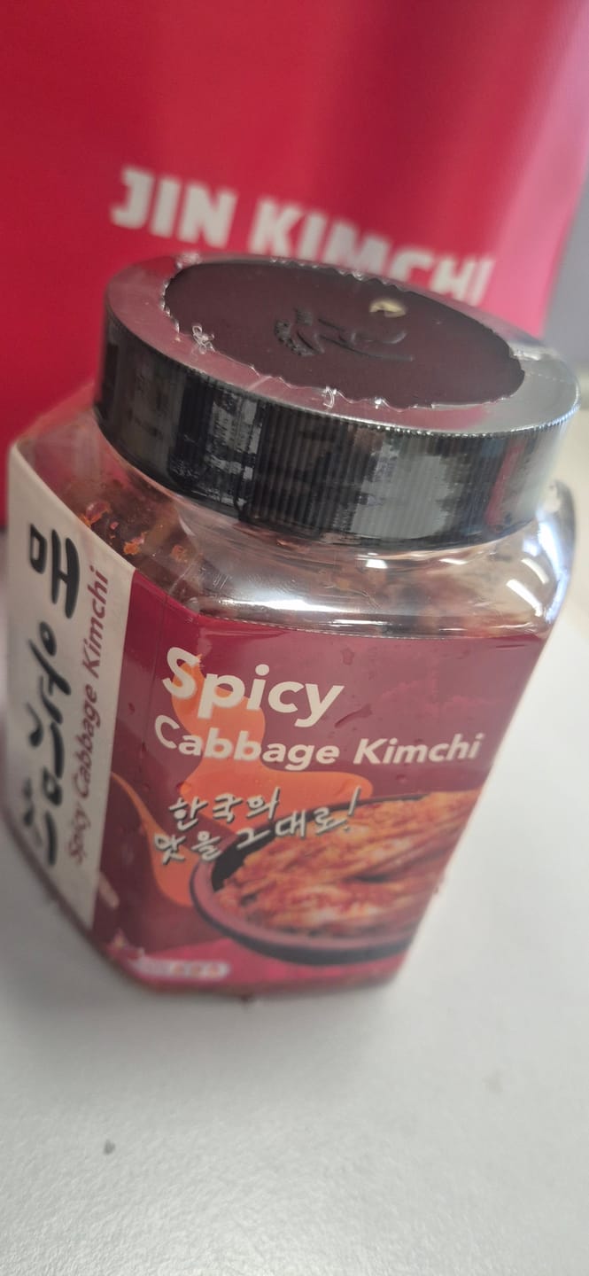 Customer photo review of JIN "Spicy" Kimchi