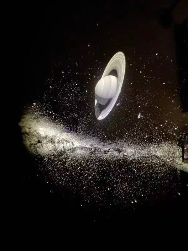 Customer photo review of Starry sky projection lamp