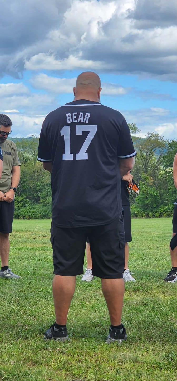 Customer photo review of Custom Black White Classic Style Authentic Baseball Jersey