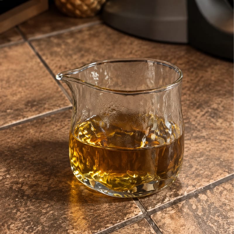 Customer photo review of Hikaru Hammered Square Fair Cup