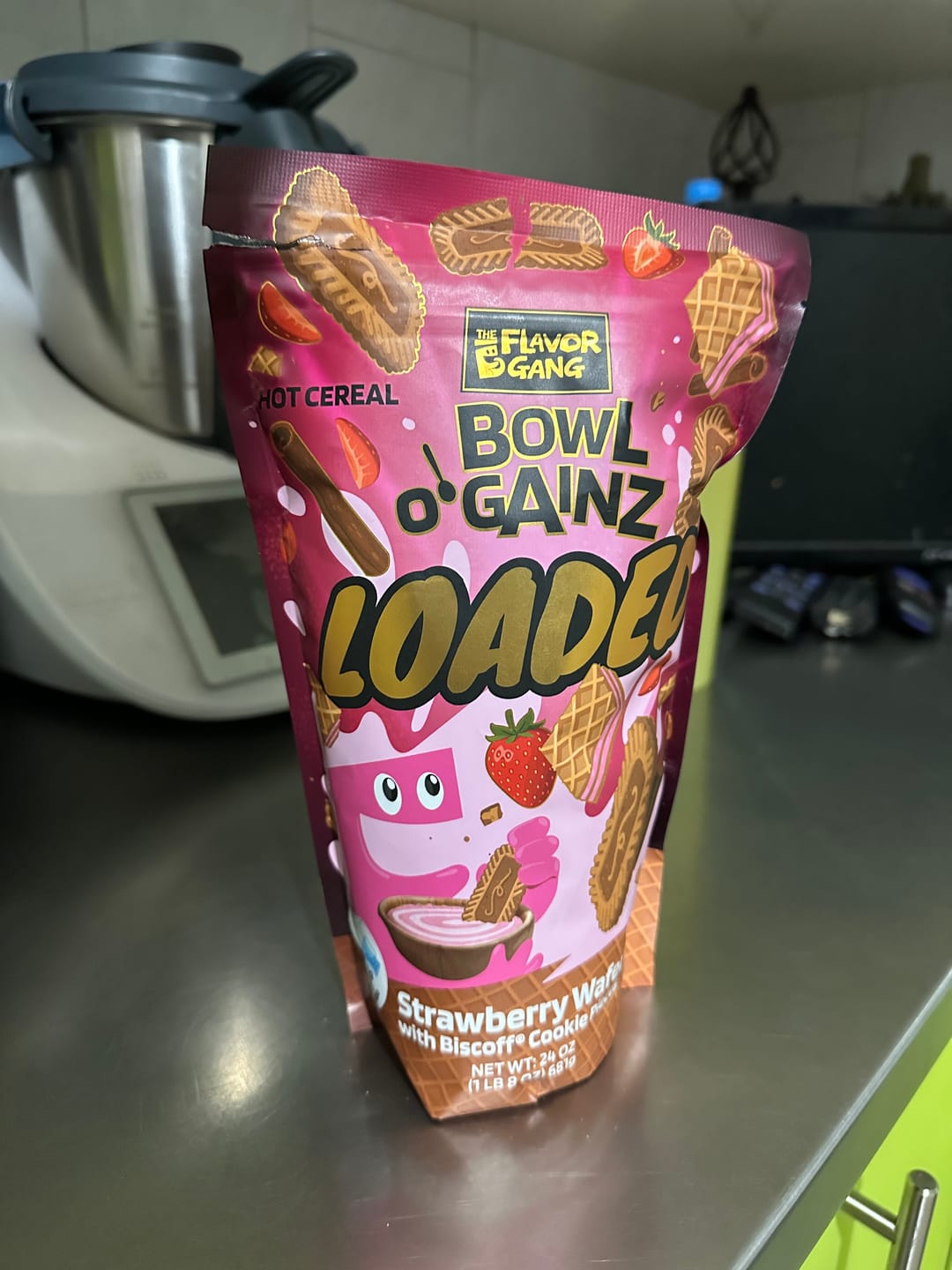 Customer photo review of THE FLAVOR GANG BOWL O' GAINZ CREAM OF RICE