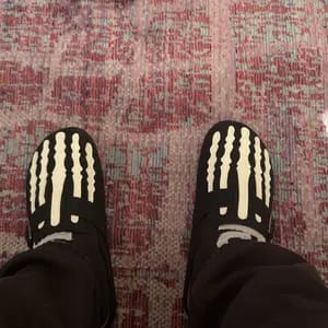 Customer photo review of Skeleton Mule Slides