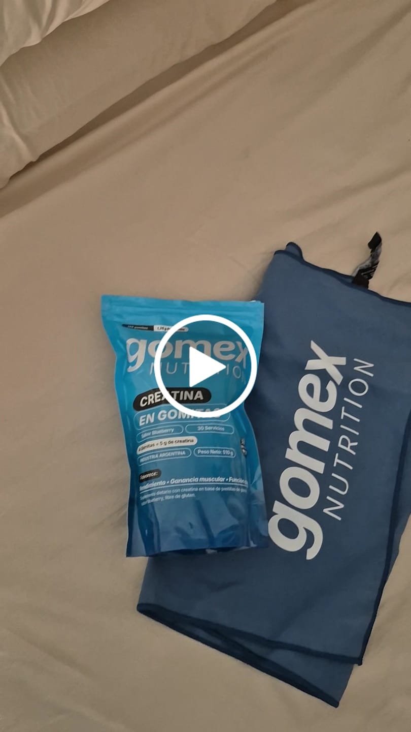 Customer video review of Gomitas de Creatina GOMEX | 5g por Dosis, Sin Polvos