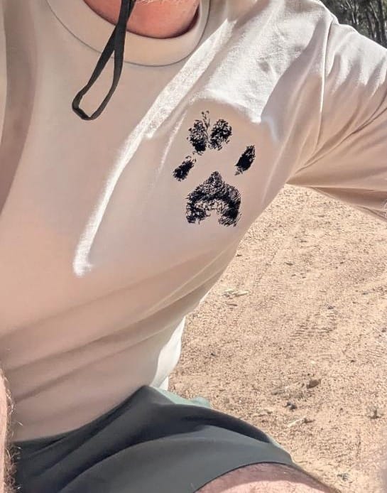 Customer photo review of CUSTOM Mens Long Sleeve T-Shirt