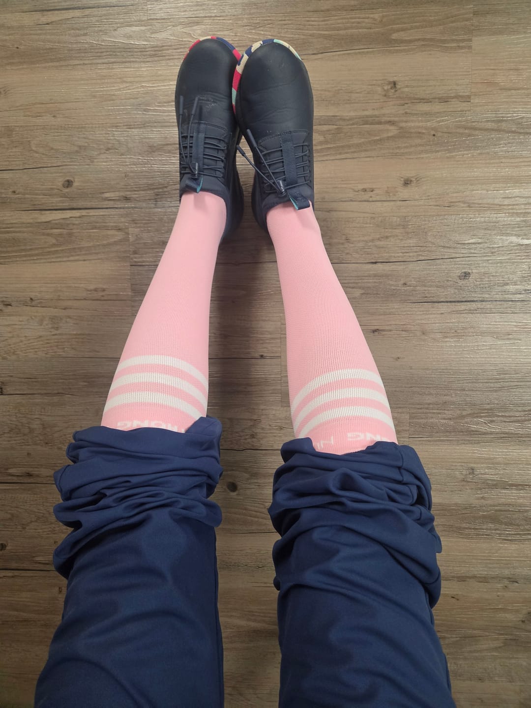 Customer photo review of NurseStrong Performance Compression Socks