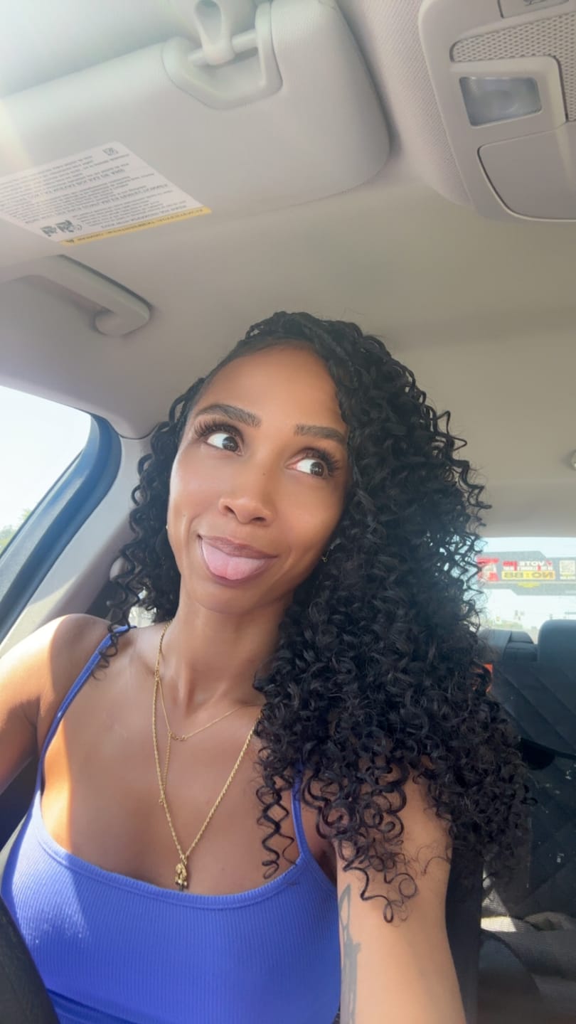 Customer photo review of Human Crochet Hair Water Wave For Miracle Knots