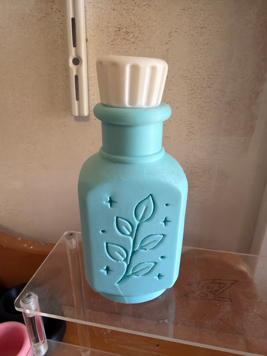 Customer photo review of PLA Matte Ice Blue