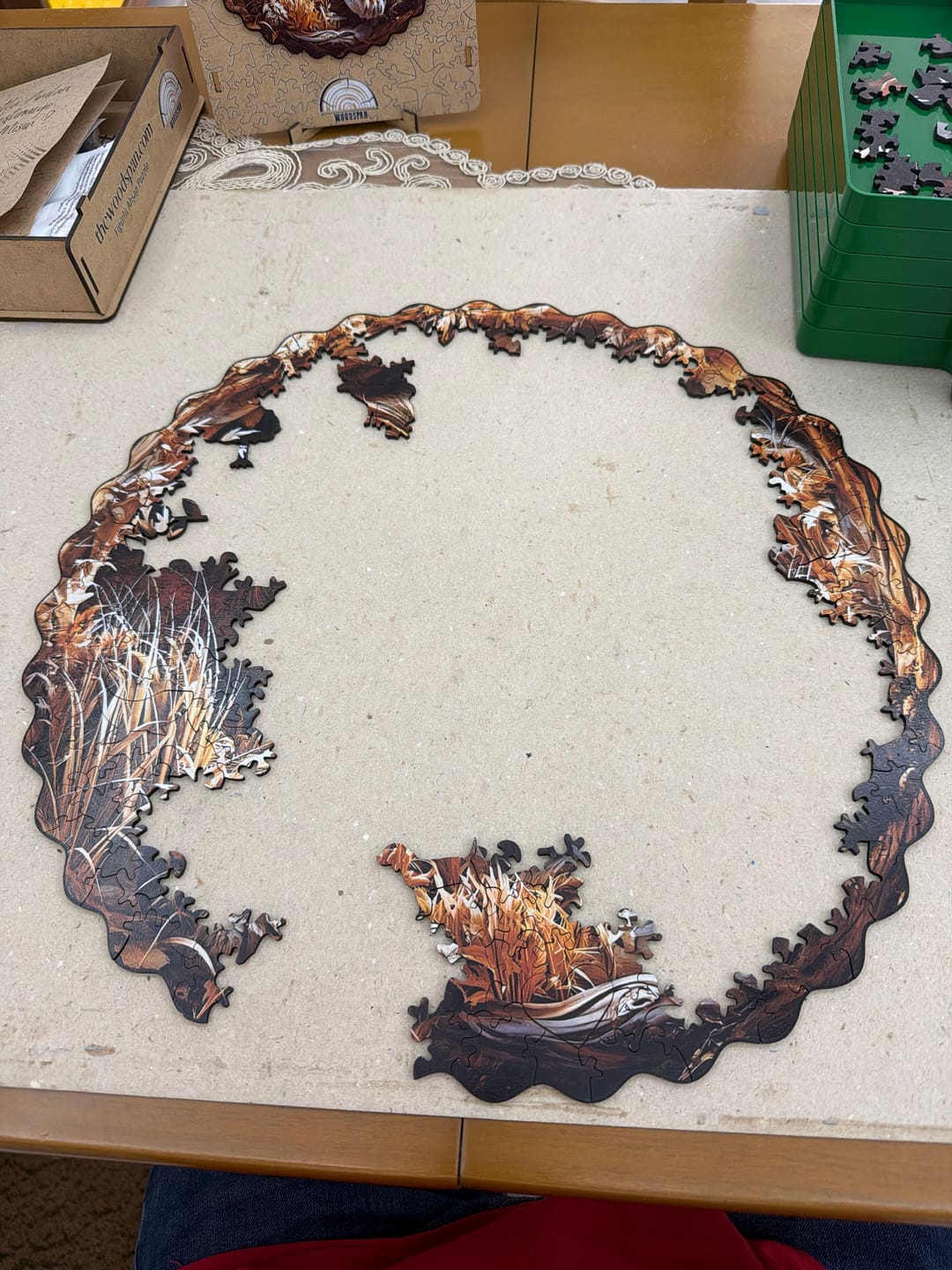Customer photo review of Aslan V2 - Ahşap Puzzle