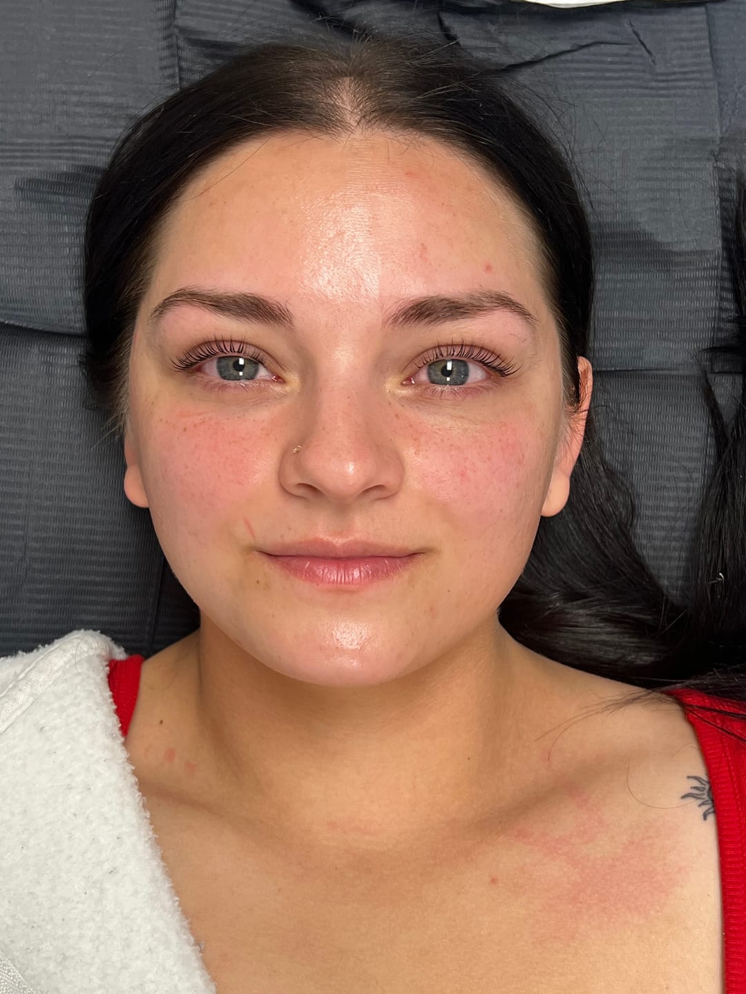 Customer photo review of Korean Lash Lift Online Course