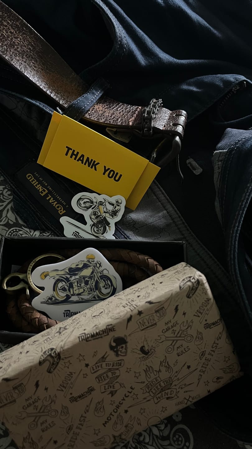 Customer photo review of braided key chain