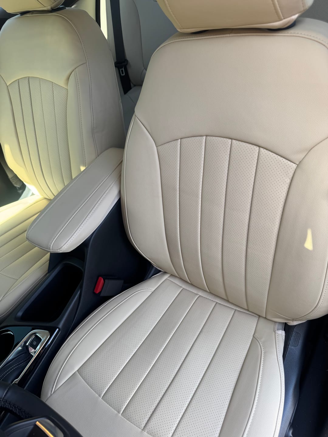 Customer photo review of Premium Custom-Fit Seat Covers