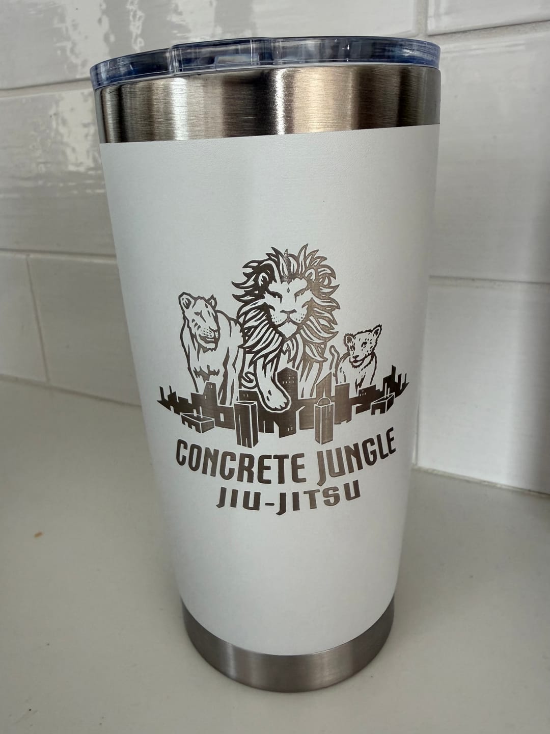 Customer photo review of (6 Pieces) Laser Engraved Tumbler | 20 oz