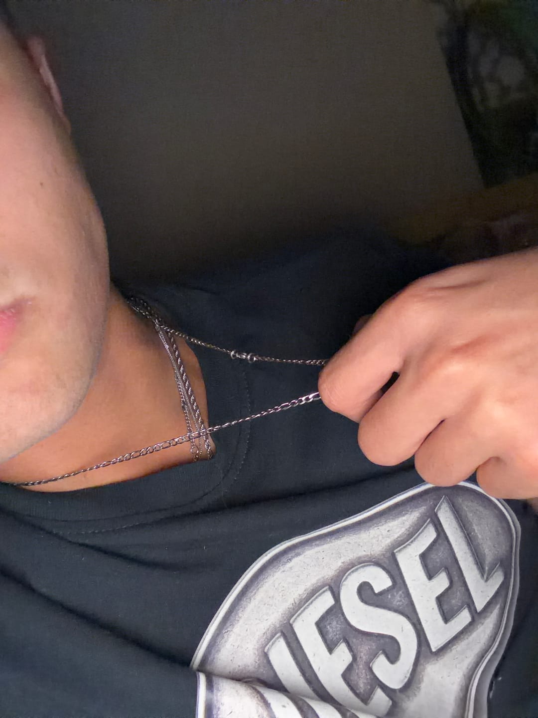 Customer photo review of Figaro Chain 3mm