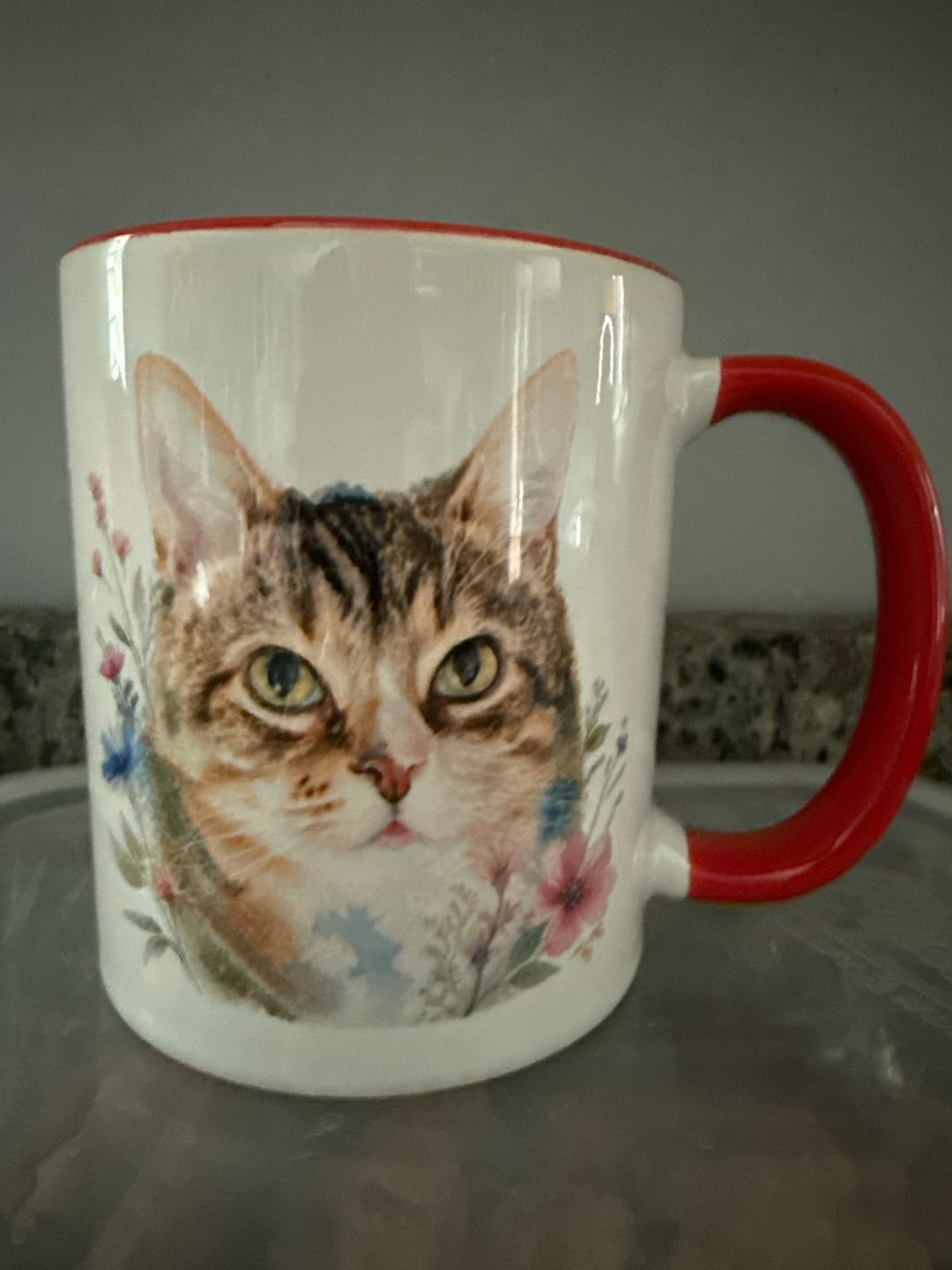 Customer photo review of Watercolor - Personalized Mug