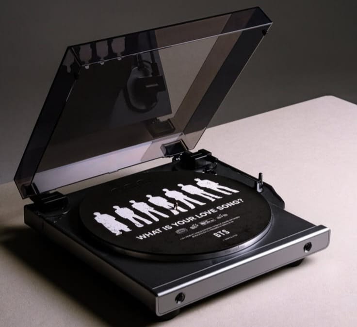 Customer photo review of [2ND PRE-ORDER] BTS - ARIRANG VINYL OFFICIAL MD SLIP MAT SET