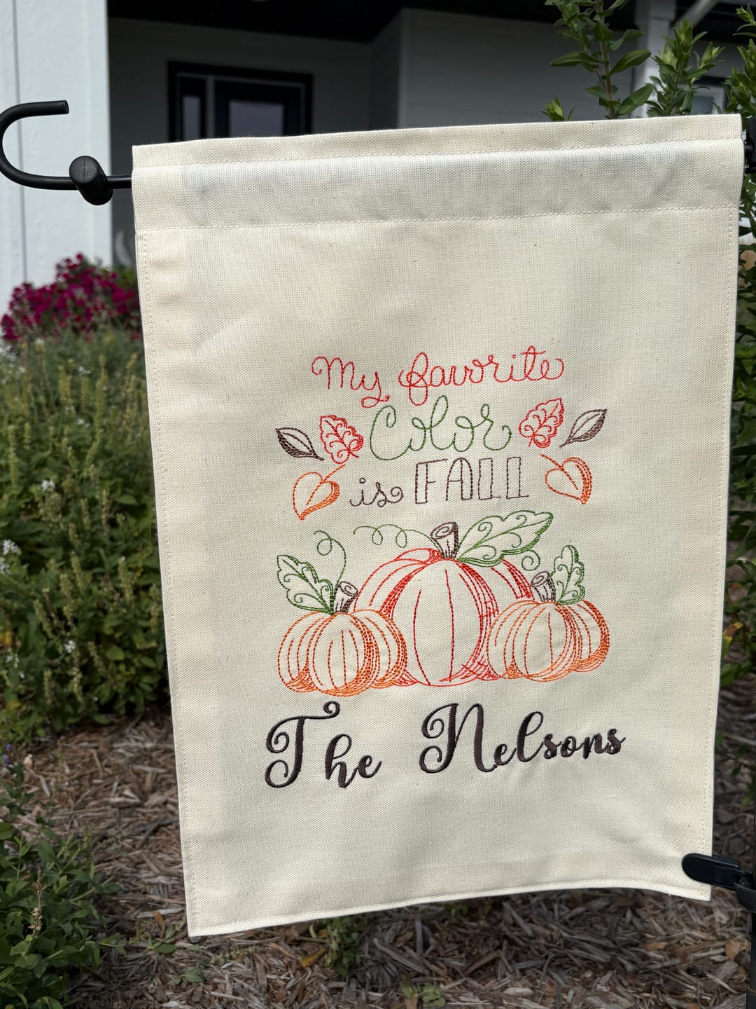 Customer photo review of Floriani Cool Tones Embroidery Thread (1093yds)