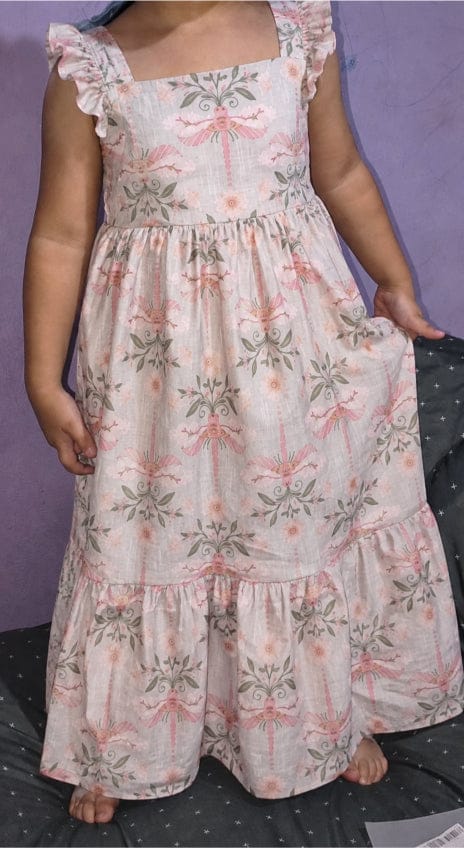Customer photo review of Vestido Largo para niña - Sara
