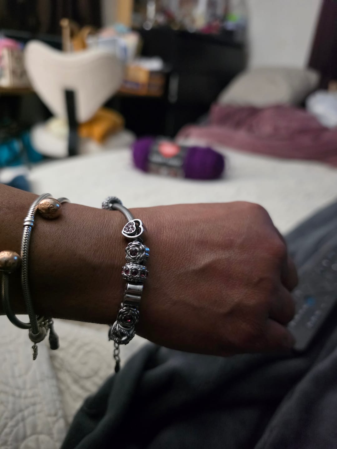 Customer photo review of Birthstone Bracelets