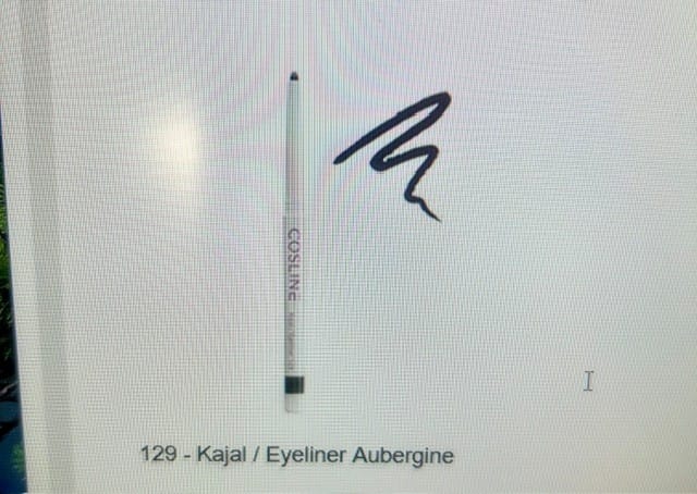 Customer photo review of 129 - Kajal / Eyeliner Aubergine