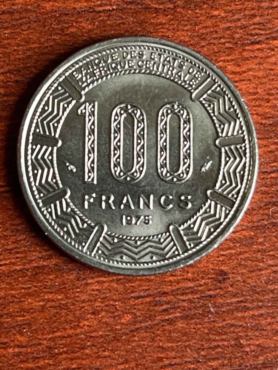 Customer photo review of Gabon | 100 Francs Coin | Giant Eland | Km:13 | 1975 - 1985
