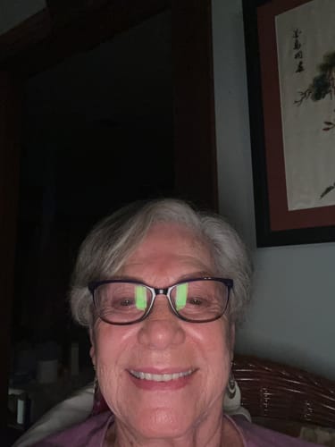 Customer smiling while posing after using the Gelato Pre-Roll product.
