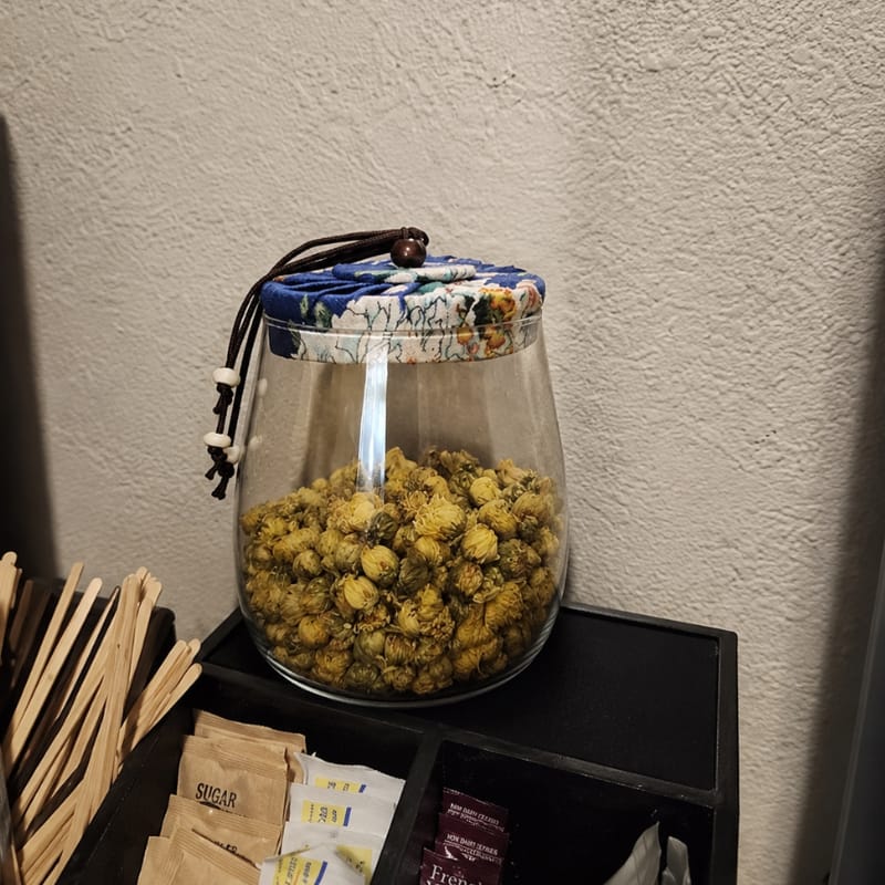 Customer photo review of Aoki Tea Canister with Cork Stopper