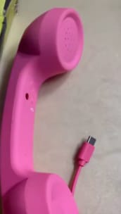Customer photo review of HelloBack™ — Bring Back the Feeling of a Real Call