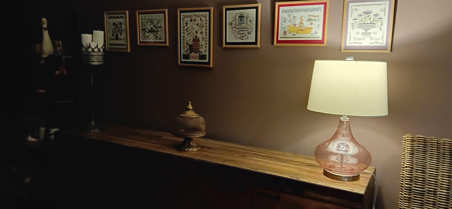 Customer photo review of Amanda French Provincial Mesh Candle Holder, Antique Gold Dome on Pedestal 30cm