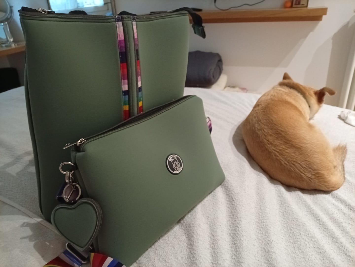 Customer photo review of SET Zaino e Pochette