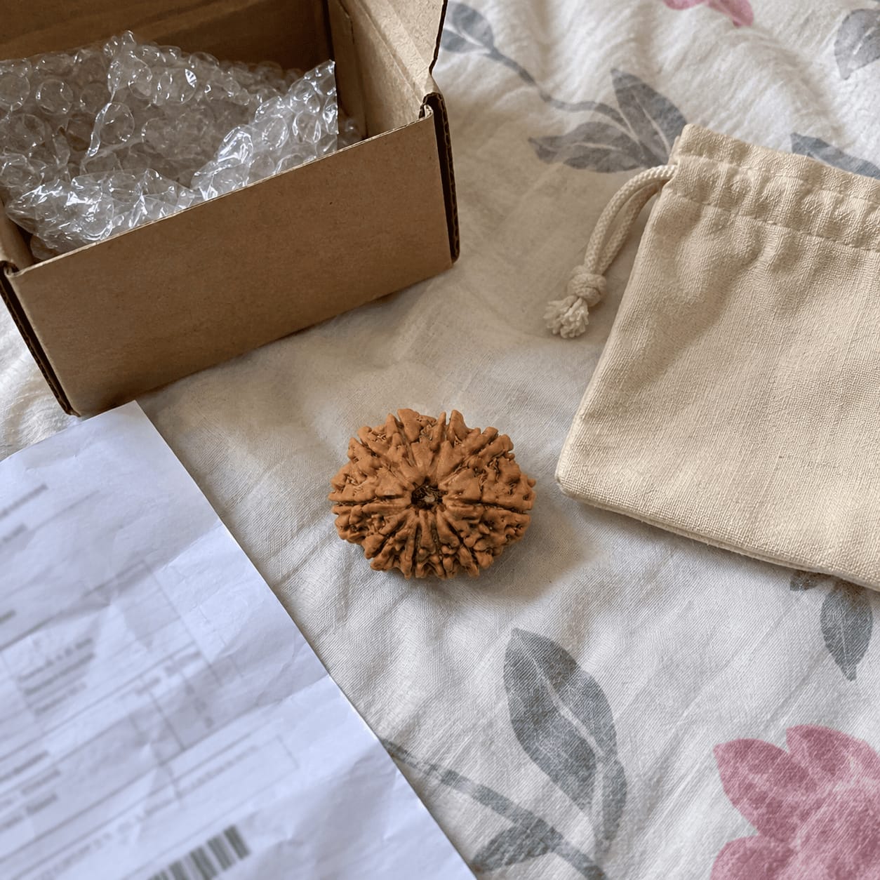 Customer photo review of 10 Mukhi Rudraksha (Nepali)