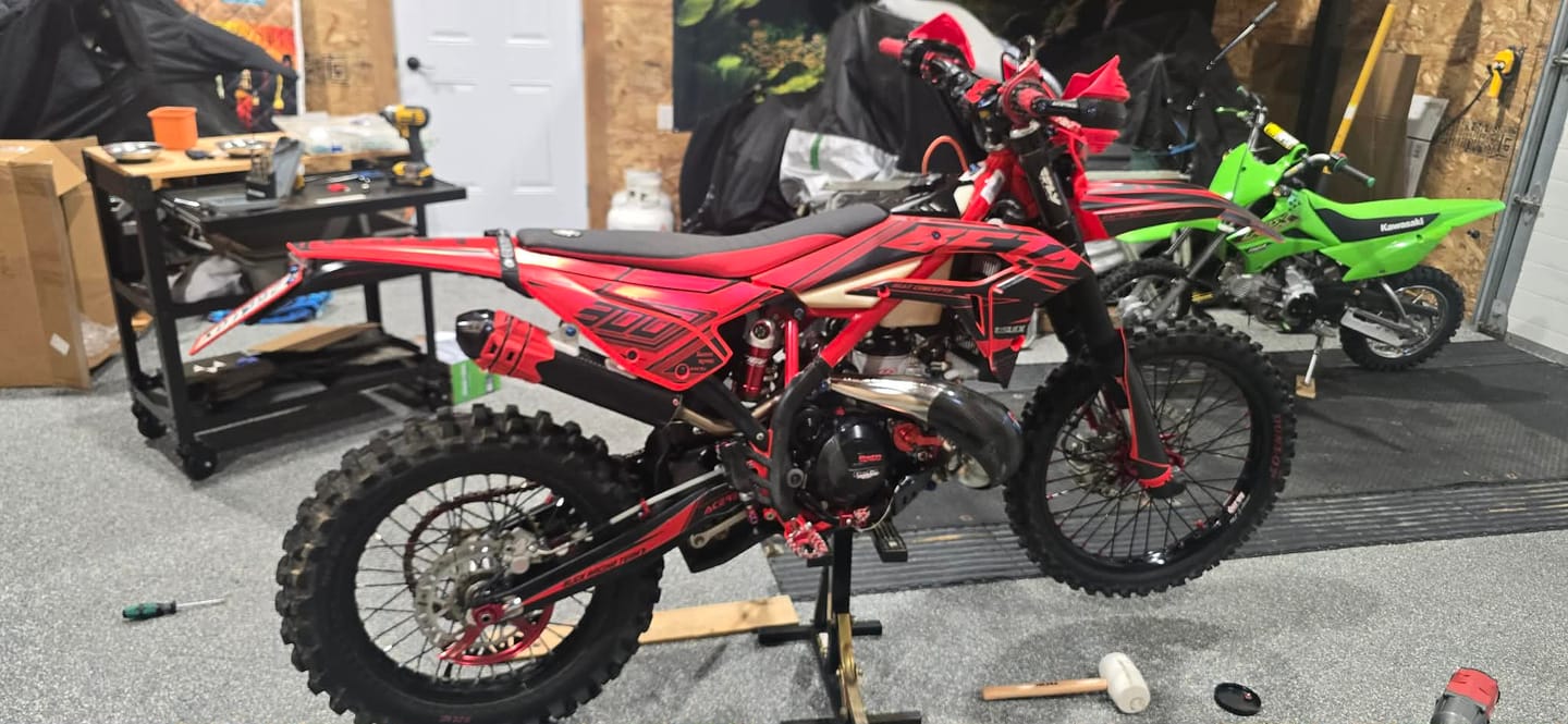 Customer photo review of SPORT - GRAPHICS KIT