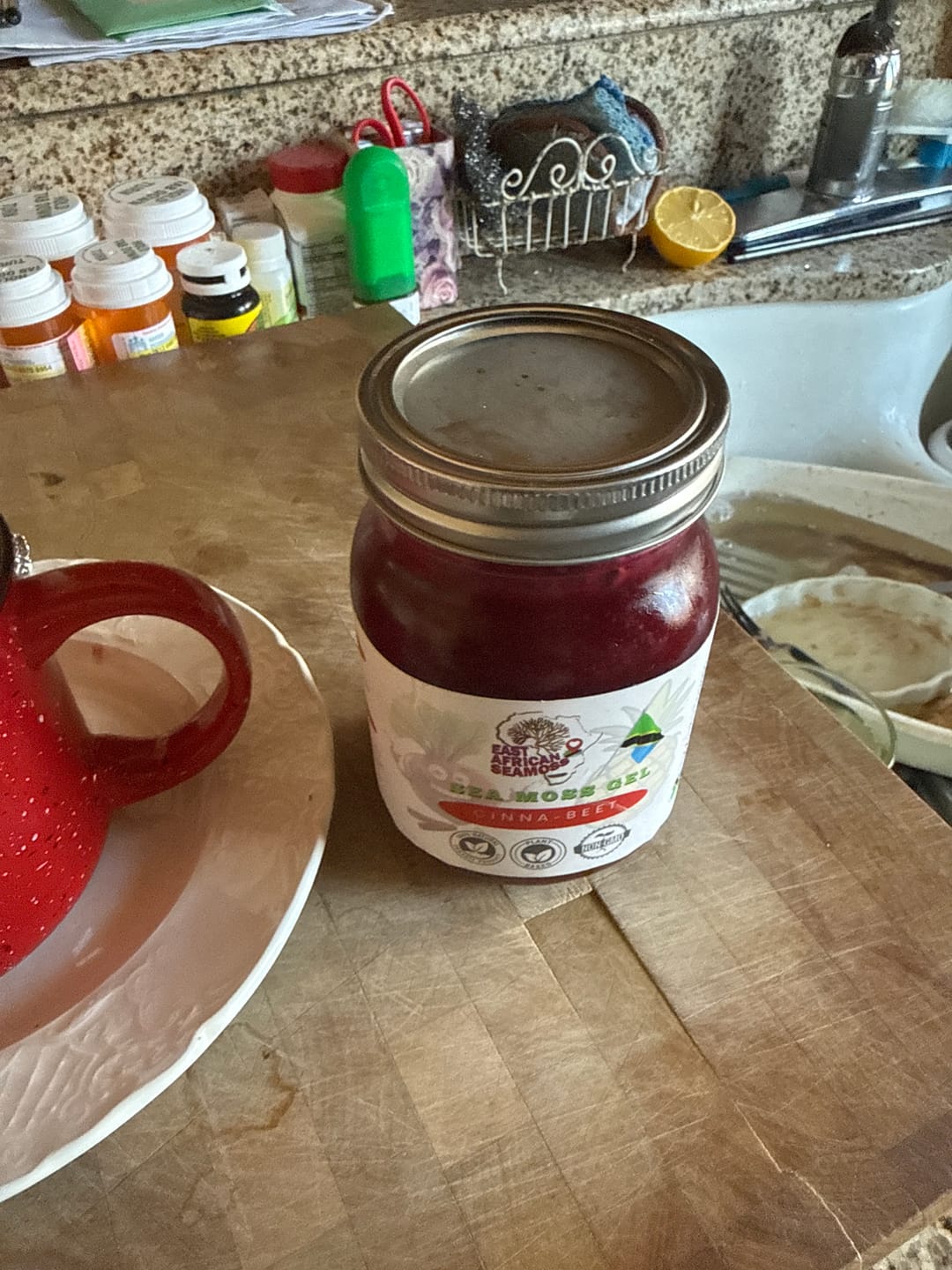 Customer photo review of Cinna-Beet East African Sea Moss Gel (flavored)