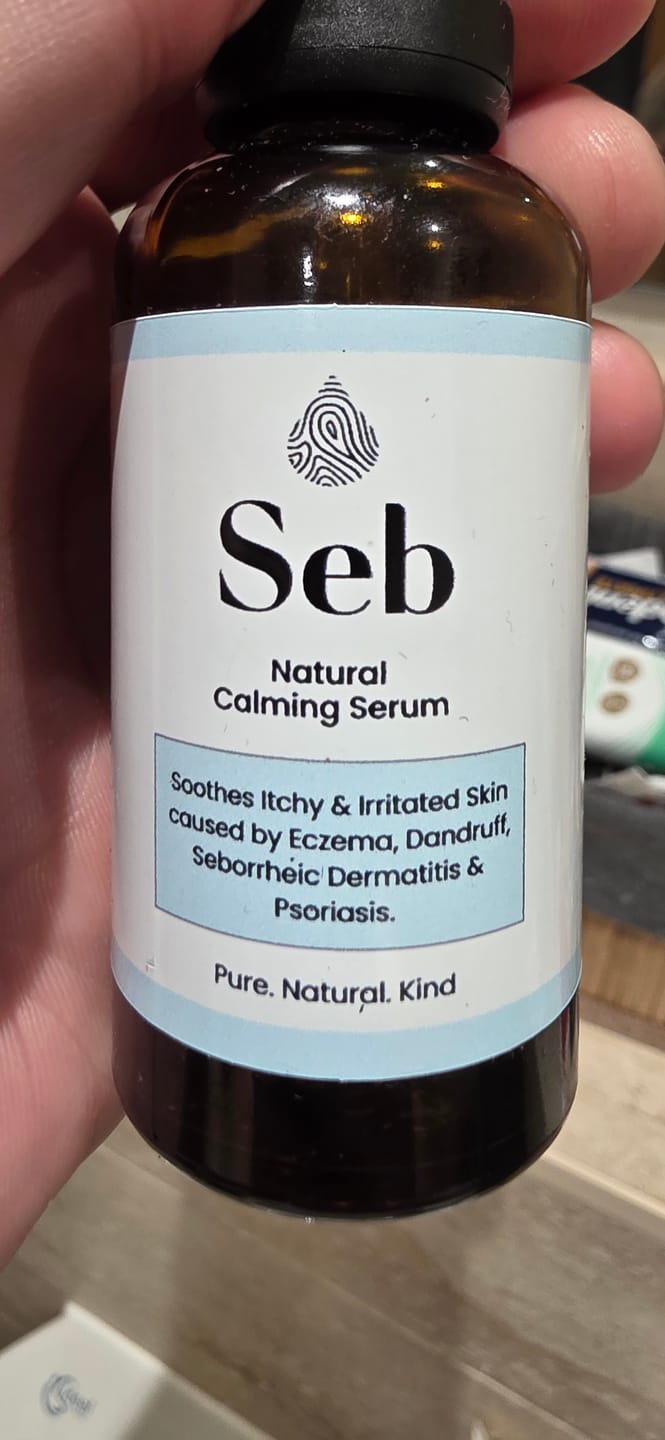 Customer photo review of Seb Natural Calming Serum