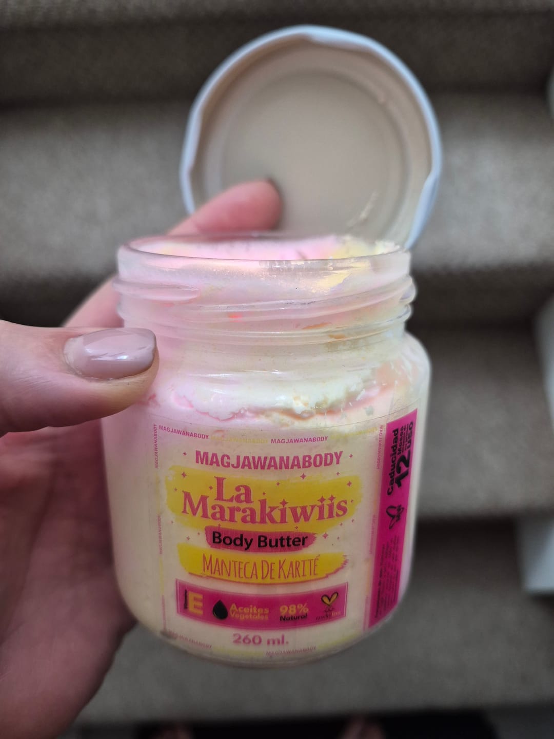 Customer photo review of Body Butter La Marakiwiis