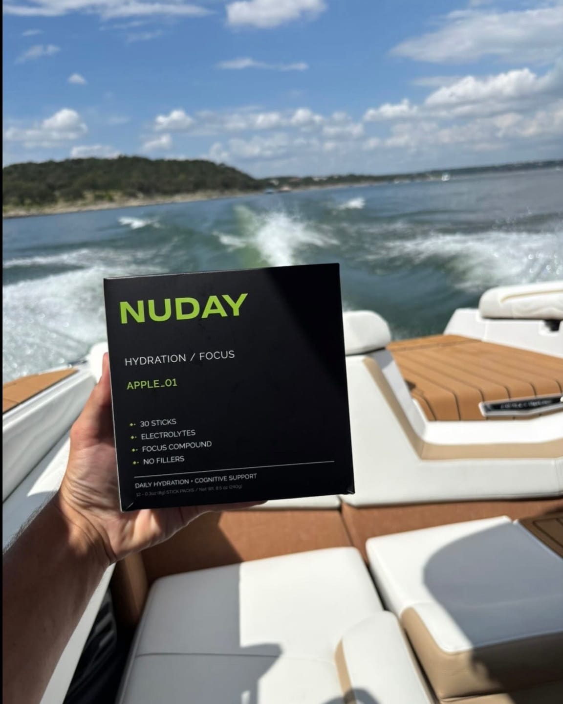 Customer photo review of Nuday Hydration + Focus Mix