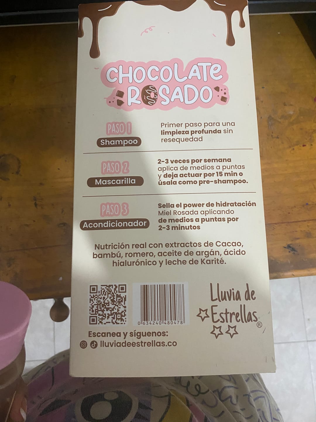 Customer photo review of PR CHOCOLATE ROSADO