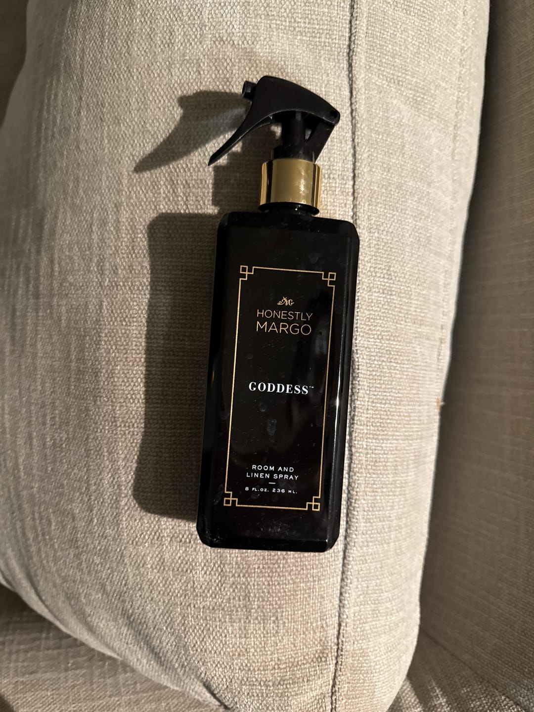 Customer photo review of Goddess Room Spray