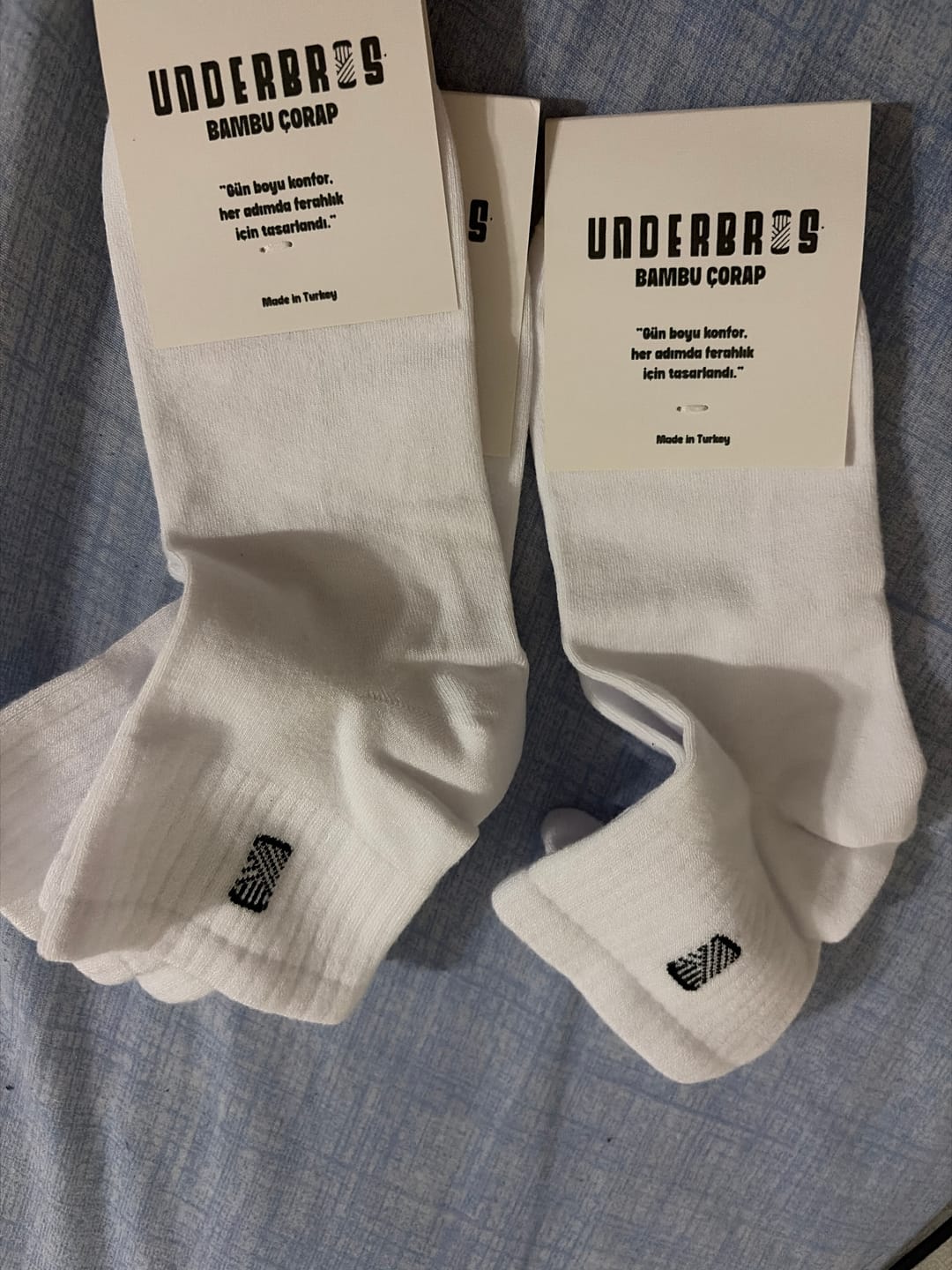 Customer photo review of Bambu Çorap