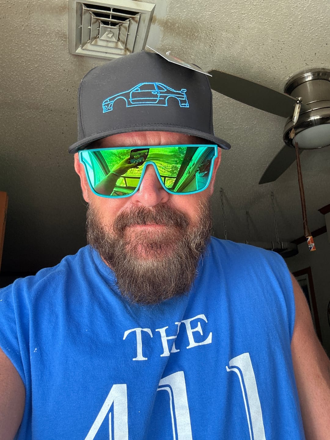 Customer photo review of 80Eighty® Polarized Bay Sunglasses