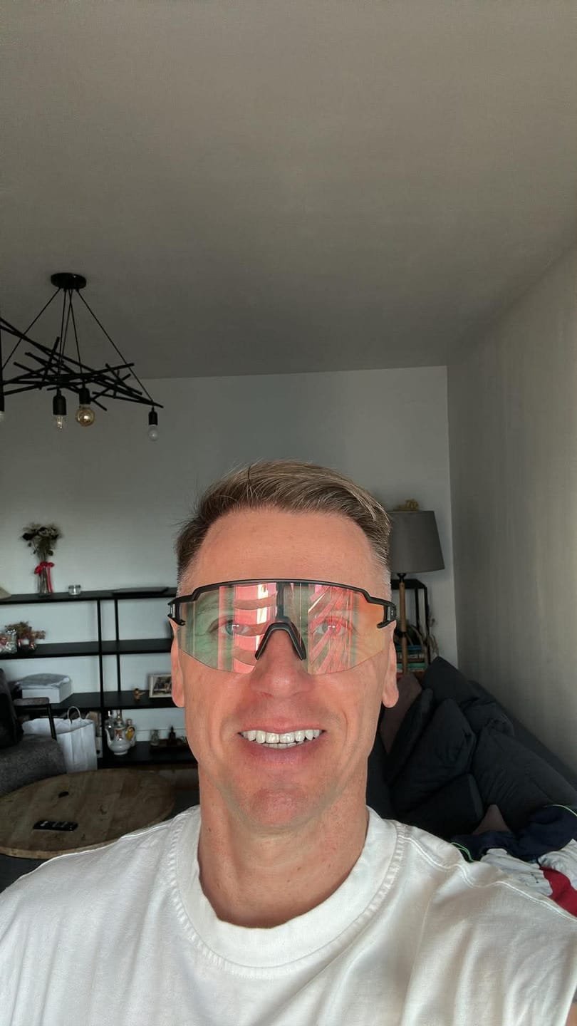 Customer photo review of ROCKBROS Okulary Rowerowe UV400 Fotochromowe Przeciwsłoneczne Wiatroszczelne