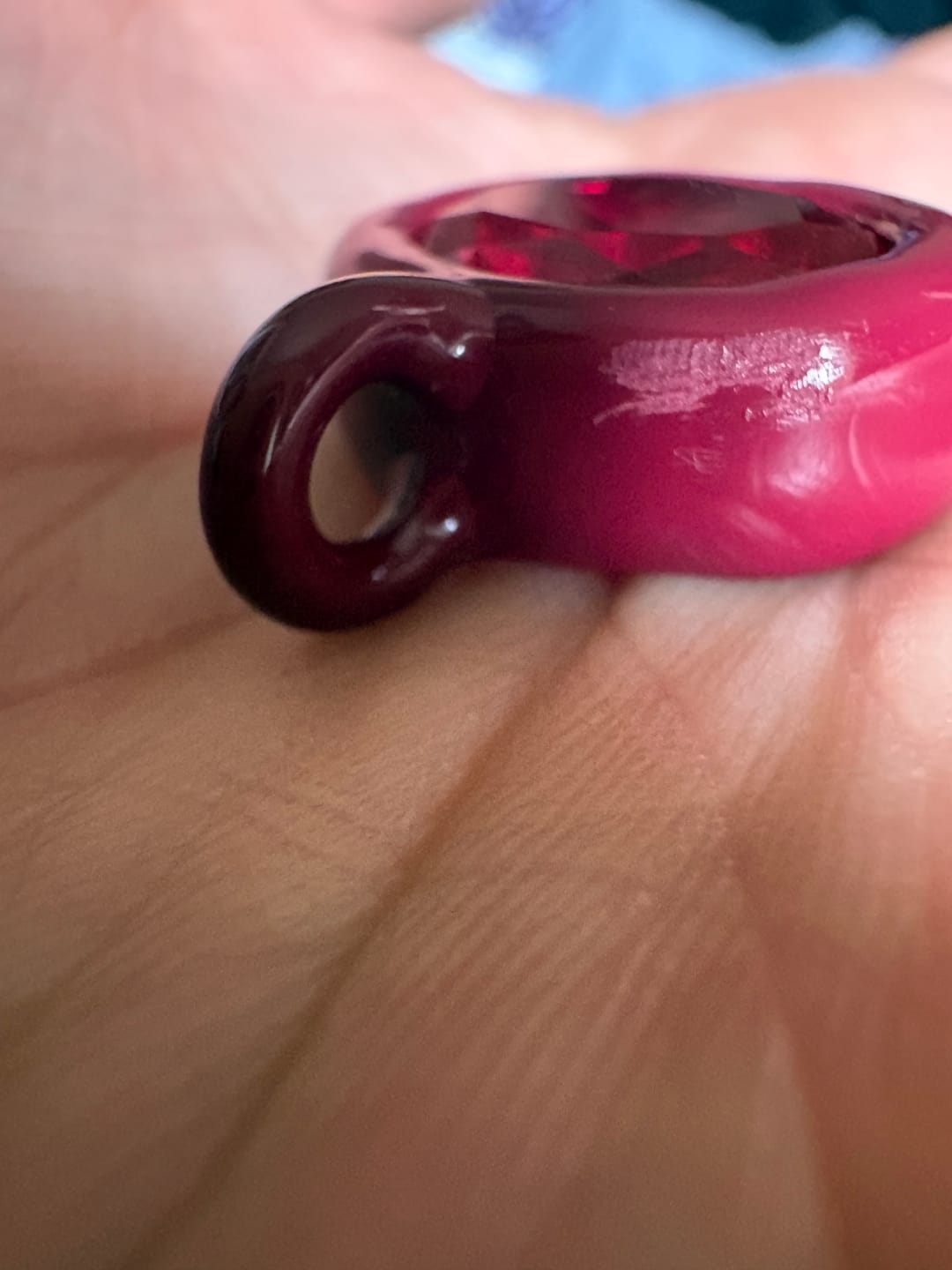 Customer photo review of The Birthstone Charm